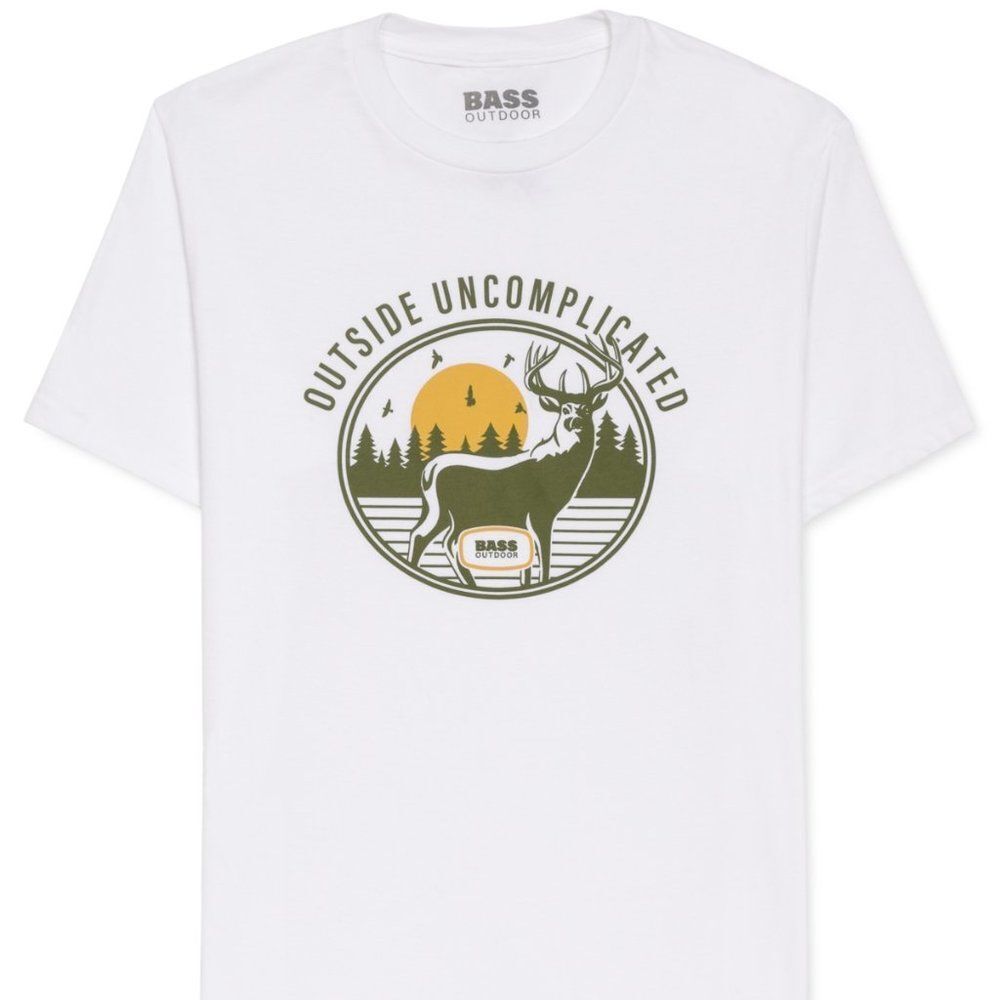 BASS OUTDOOR Men's Uncomplicated Graphic T-Shirt